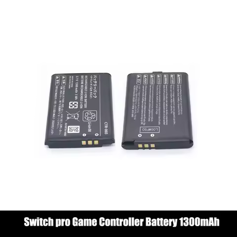Switch Pro Battery For Nintendo Switch Controller Lipo Battery Pack 3.7V 1300mAh Lithium Ion Battery For NS Switch Pro