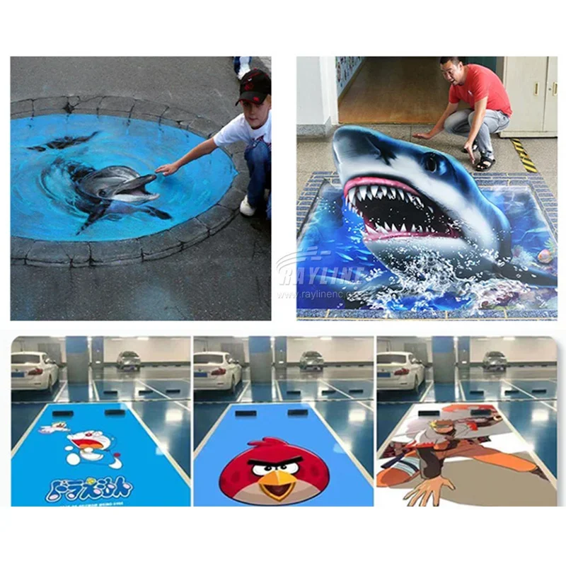 

6 Color Ink High Resolution Large Print 3D Wall Painting Printer Automatic Machine for Home Decor And Art Replication