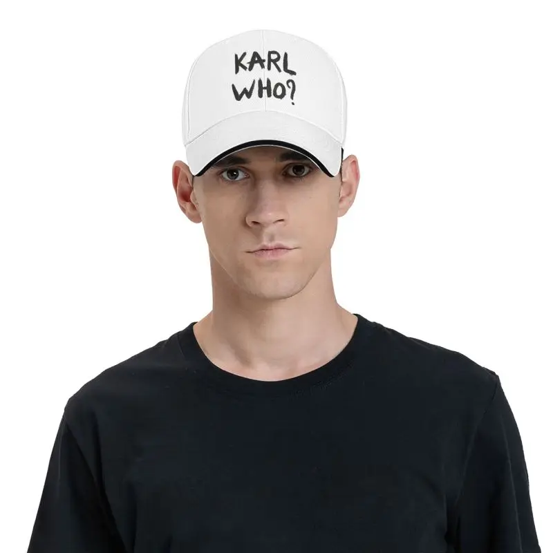 Punk Karl Who Baseball Cap for Women Men Breathable Dad Hat Sports