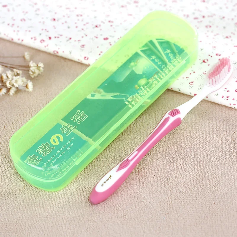 Storage Box Travel Toothbrush Storage Case Toothpaste Bucket Transparent Multifunctional Toothpaste Toothbrush Organizer Box