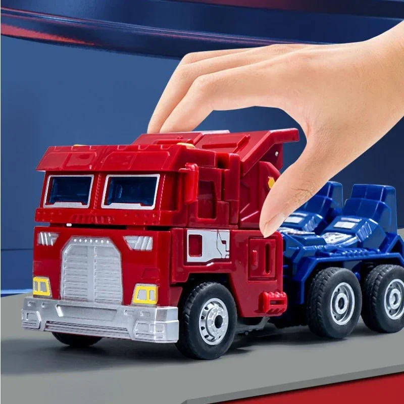 Transformatoren Optimus Prime Warrior Truck Auto Transformeerbaar Model Kinderspeelgoed Jongen Transformeren Robot Vakantie Cadeau Collectie