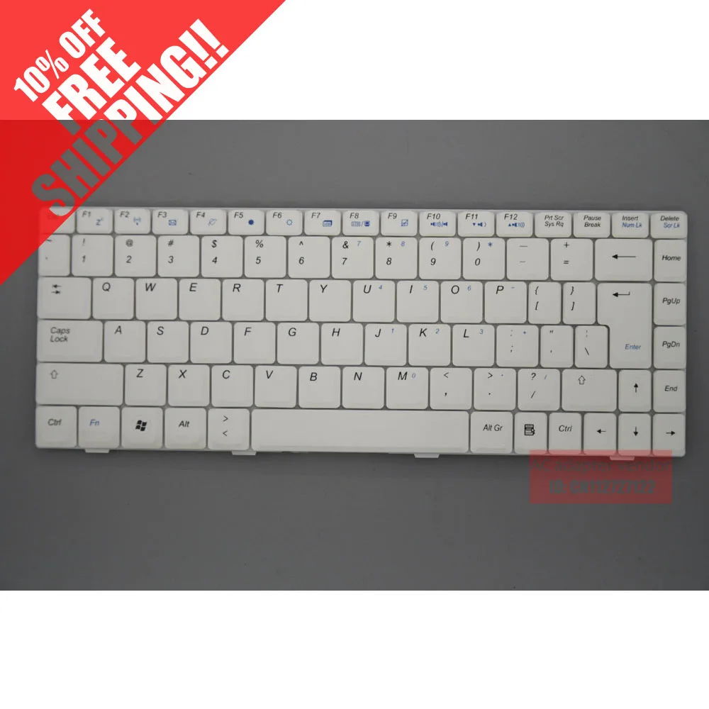 

FOR Asus W7000 F7 A7000T W7 W7E W7F W7J W7S W7SG laptop keyboard white color