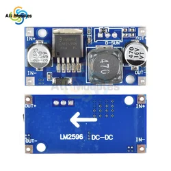 LM2596S DC-DC DC Adjustable Step-down Power Supply Module Regulator Board 3A 3.2V~40V to 3.3V/5V/12V