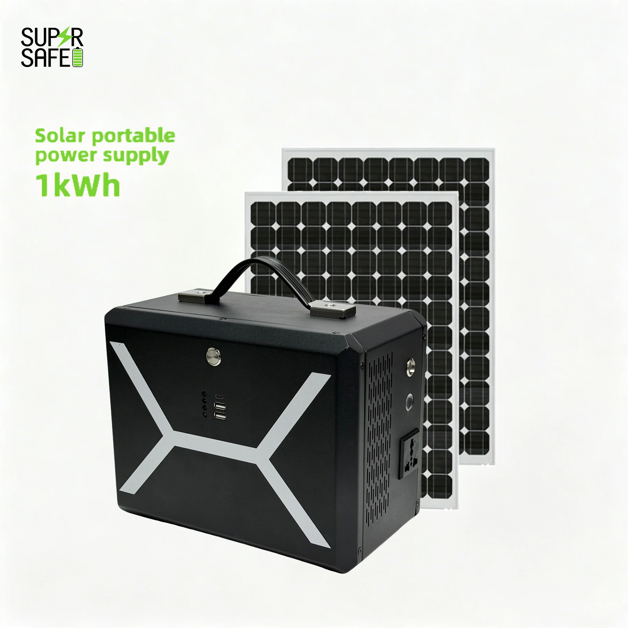 500W 220V 230V Universal Plug Tragbare Powerstation Outdoor Camping Solar Generator LiFePO4 Battery Portable Solar Power Station
