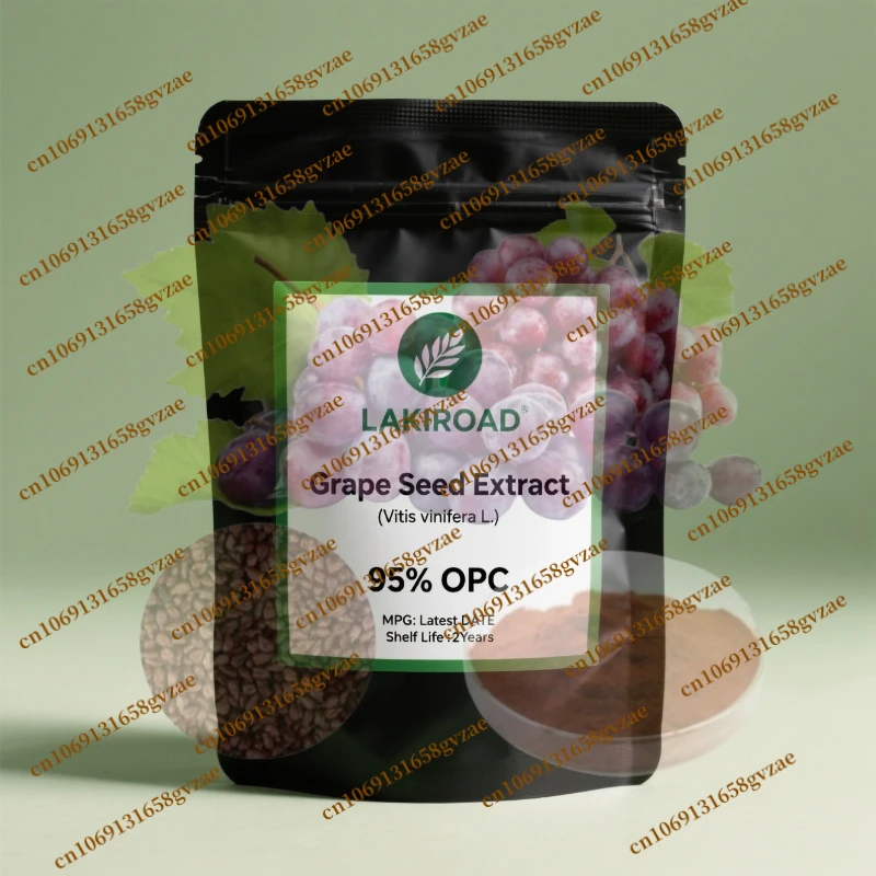 

Customized Fast Shipping 95% OPC Grape Extract Out Packing Aluminum Foil Bag