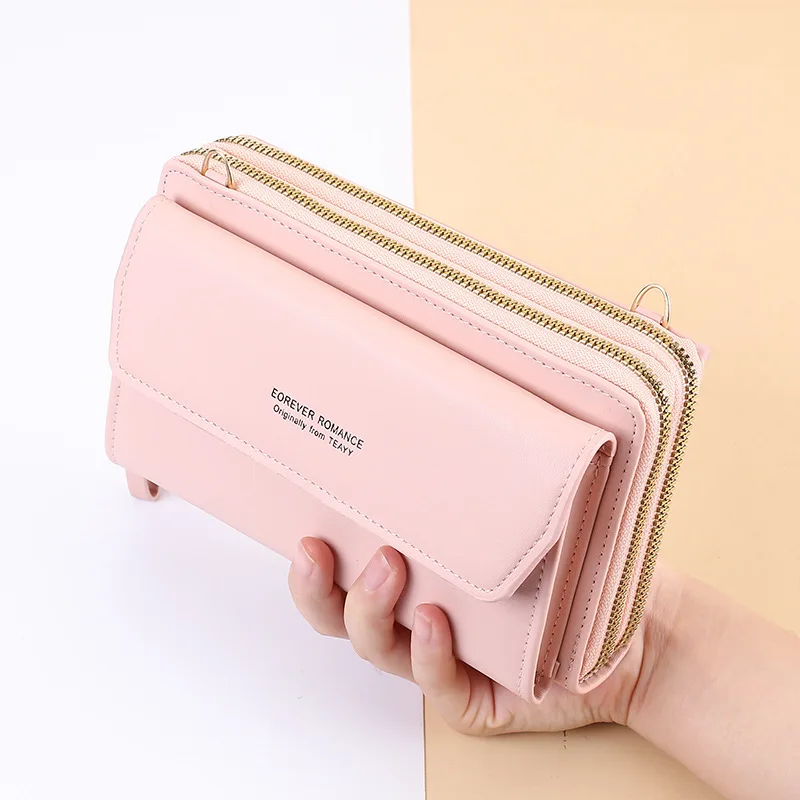 Korean Small Pu Leather Shoulder Crossbody Bags for Women 2024 Brand Fashion Luxury Designer Female Handbags Purses Phone Wallet