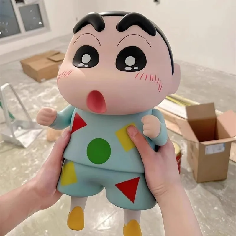 Crayon Shin-chan Nohara Shinnosuke Cute Kawaii Anime Goods Toy Ornament High Value Individuality Cartoon Figure Decoration Gift