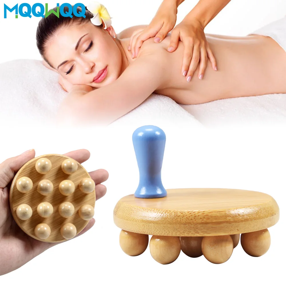 

Wooden Mushroom Shape Massager Manual Wood Therapy Massage Tool, Anti Cellulite, Lymphatic Drainage, Relief Body Muscle Tension