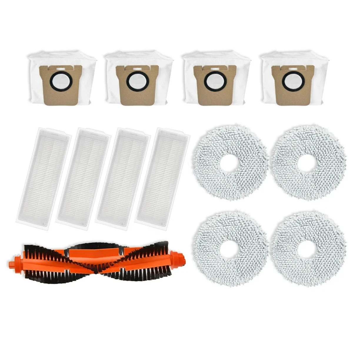 M30 プロ/C107 ロボット掃除機交換部品メインブラシ Hepa フィルターモップ布ダストバッグアクセサリー