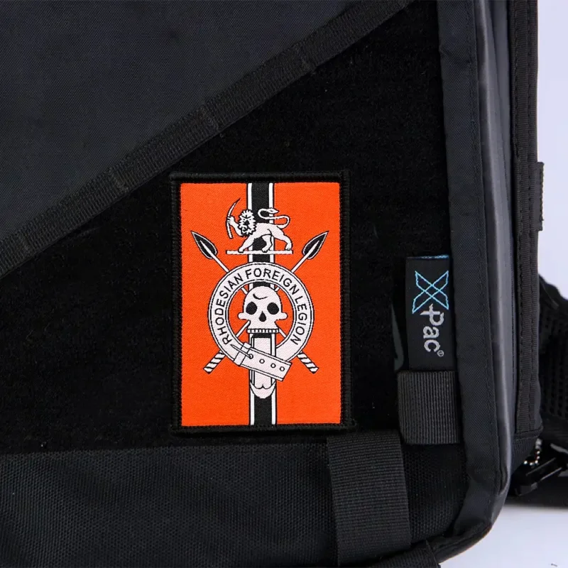 Parche Legión Exterior de Rodesia – Insignia moral militar velcro - imagen 3