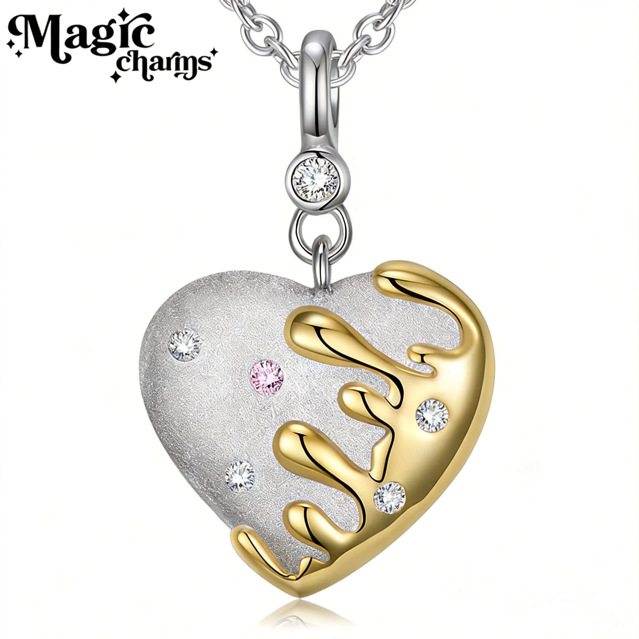 collier-pendentif-cœur-fondant-en-argent-sterling-925-plaque-or-au-design-unique-incruste-de-zircons-cubiques-charme-amour-chanceux-chaine-clavicule