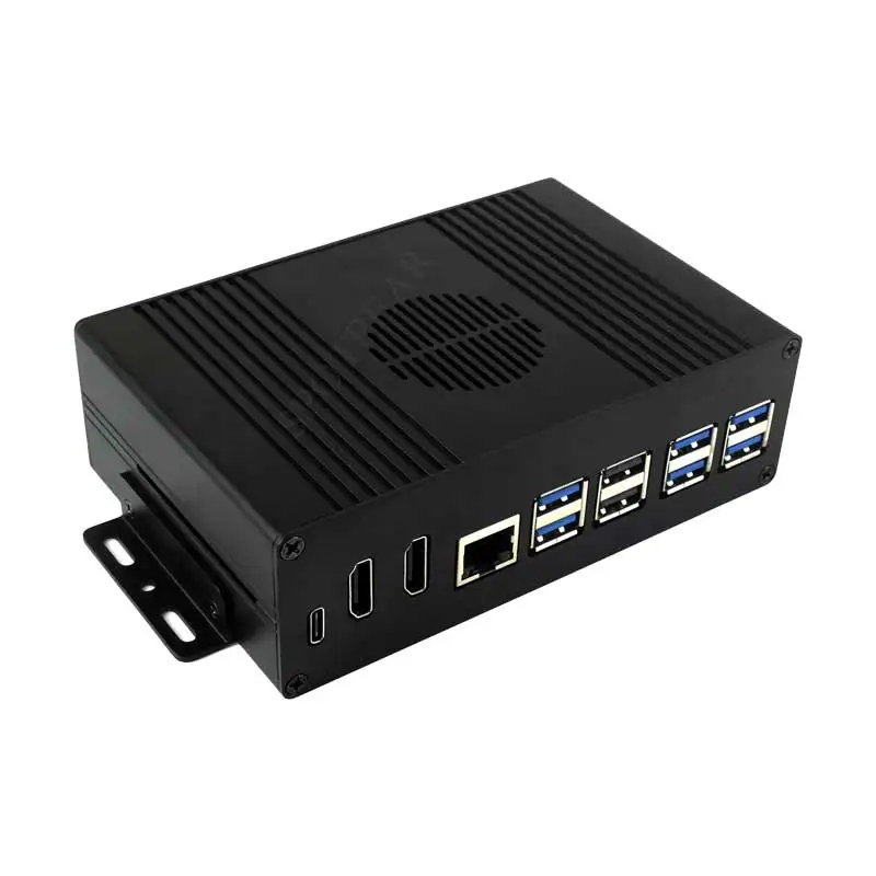 Raspberry Pi 5 Box чехол Kit-B PCIe к USB Hub все порты к USB-порту Pi