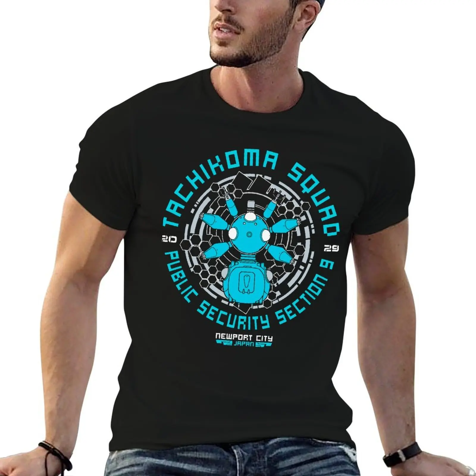 

TACHIKOMA SQUAD T-Shirt t shirt man designer anime tshirt T-Shirt