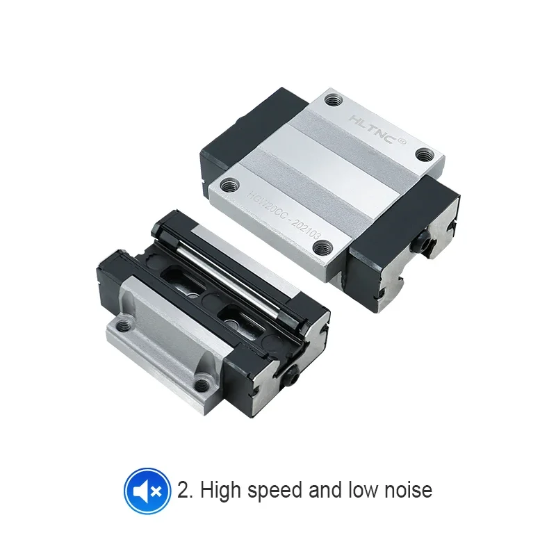 

-for China And Russia Spain 4 Pcs HGH15CA /HGW15CC /HGH20CA/HGW20CC Linear Block Steel Block Linear Bearing For Linear Rails CN