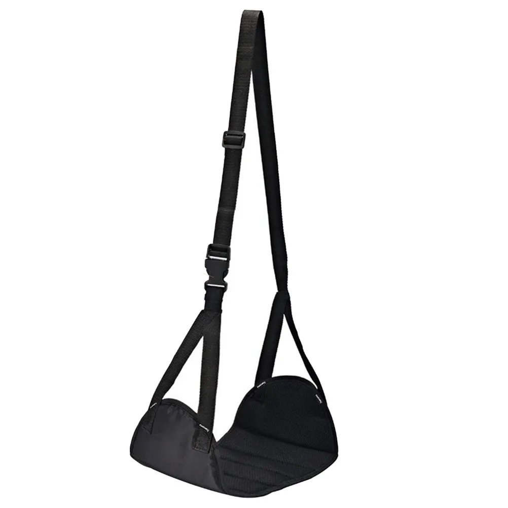 

Airplane Travel Footrest Breathable Foot Hammock Adjustable Buckle Design Suitable for Long Flight Travel Foot