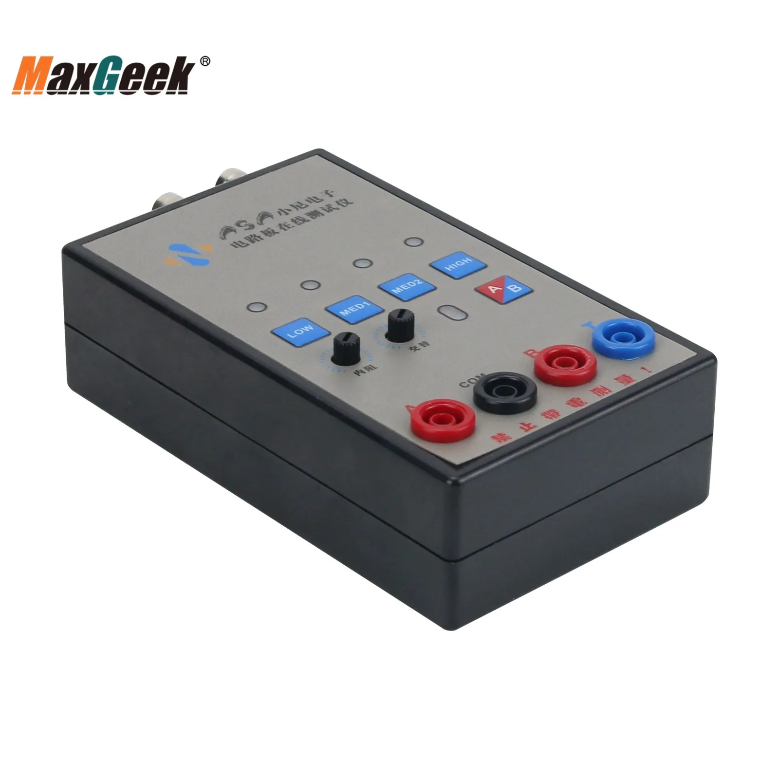 Maxgeek Professionele Handheld Vi Curve Tester W/Plastic Shell Twee-Kanaals Ingang Toont Drie Frequenties