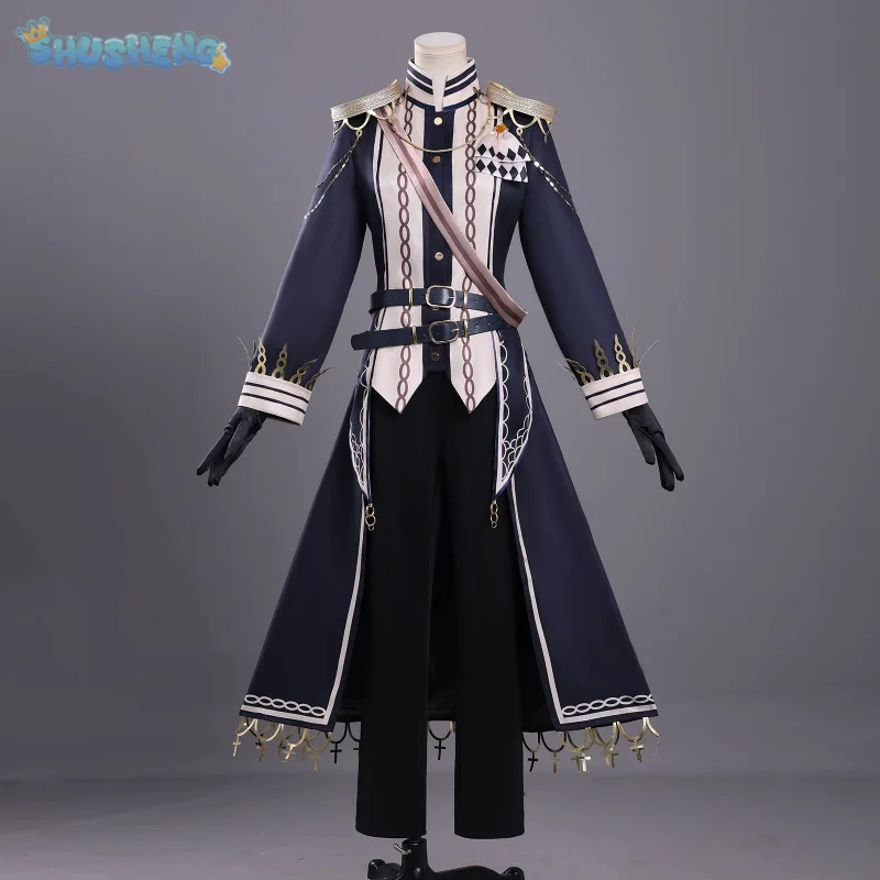 

Хасуми Рейя Косплей Костюм Аниме Игра Волшебная Девушка Ведьма Пробное Пальто Головные Уборы Перчатки Реквизит Хэллоуин Рождество мужской женский костюм