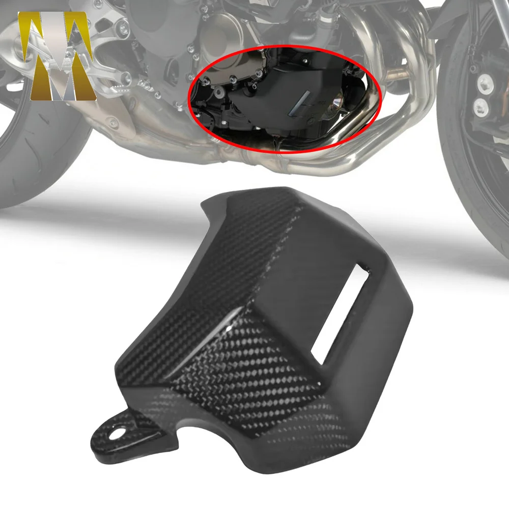 

Compatible with Yamaha FZ09 MT09 XSR900 2013-2023 Motorcycle Carbon Fiber Radiator Water Coolant Case Cover Fairing Cowling