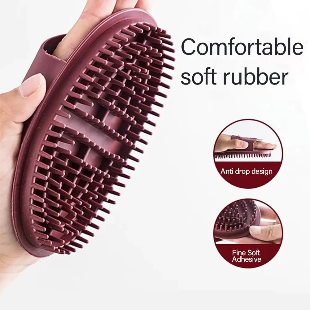 Soft Cellulite Body Massager Brush Handheld Massage Anti Comb Relaxing Scrub Massager Slimming Brush Bath Meridian Cellulit B6X9