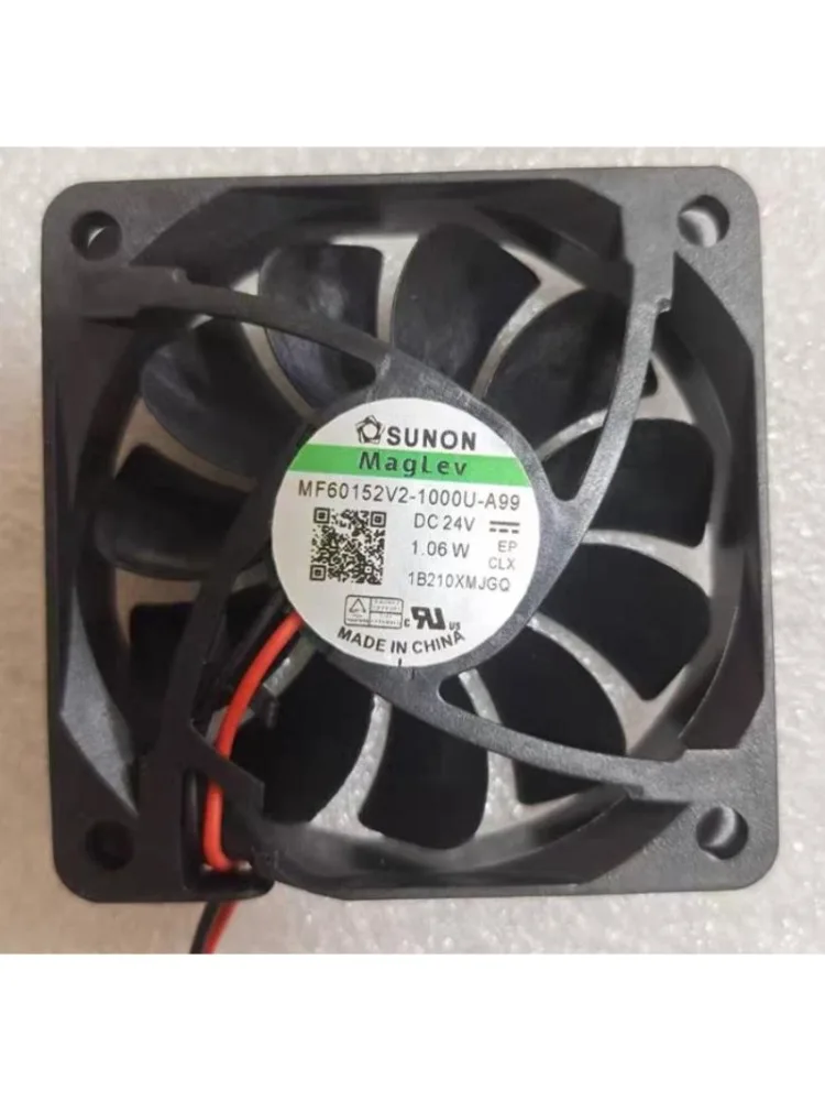 Wentylator chłodzący SUNON 24V 6015 MF60152V2-1000U-A99, wentylator inwerterowy 6CM, 60X60X15mm — zdjęcie produktu 2