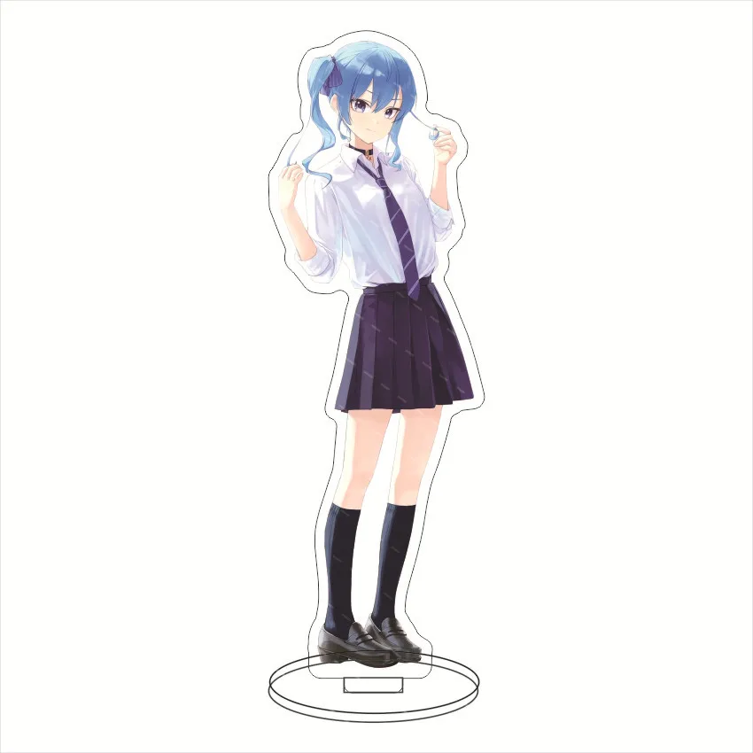 16CM Anime Acrylic Figure VTuber HOLOLIVE Minato Aqua Tokoyami Towa Cos Shishiro Botan Usada Pekora Gifts Stand Ornaments view 5