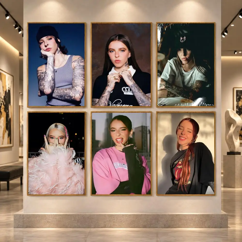 Rapper Y-Young Miko Poster Stickers Self-Adhesive Mural Wall Art Decals for Bedroom Living Room Home Painting Decor Gift