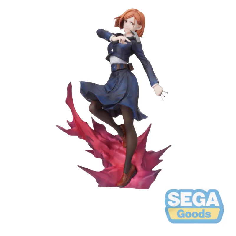 

SEGA Spell back battle 18CM Nizaki Wild Rose spm standing static hand, children's collection decorative pieces, children's gifts