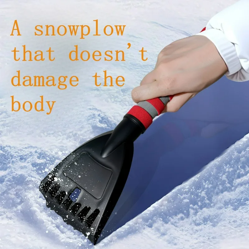 

Выдвижная автомобильная щетка для снега и скребок для льда ​ ​ Многофункциональный зимний инструмент для лобового/бокового окна с эргономичной ручкой