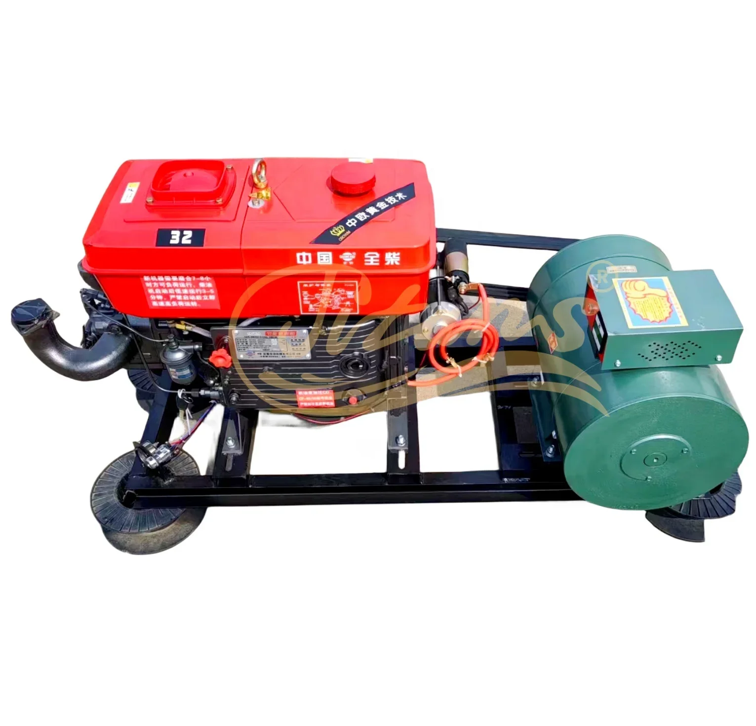 Titans High quality generator 20 kw all copper outdoor 2 phase and 3 phase for farm irrigation water pump