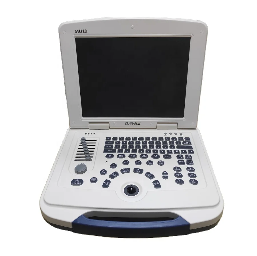 

High-quality Portable Black and White Veterinary Ultrasound With Convex Probe