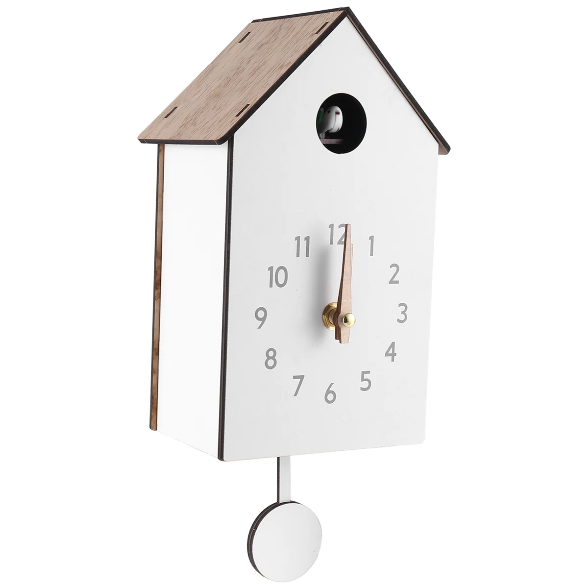 Modern Cuckoo Bird Design Quartz Wall Hanging Clock Timer Quartz Wall Clock for Home Office Decoration