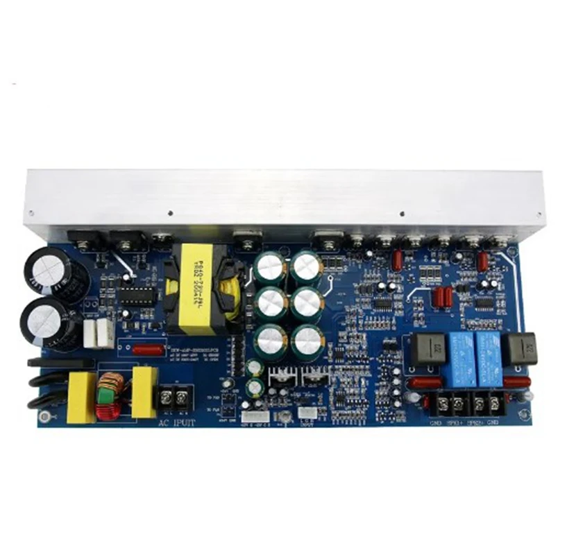 

1000W Digital Amplifier Board Stereo 2 Channel Power Amp Board 500W+500W with Switching Power Supply