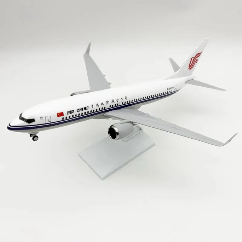 30cm Model Planes Resin Boe-ing 737 Air China Airways Miniature Airplane Model 1/130 Scale B737 Airlines Collection Gift