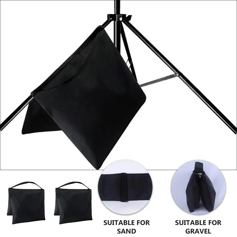 

bags Double Zipper Light s Tripod Lamp Holder Photography Weight Bag Oxford Cloth Carabiner Included Suitable For