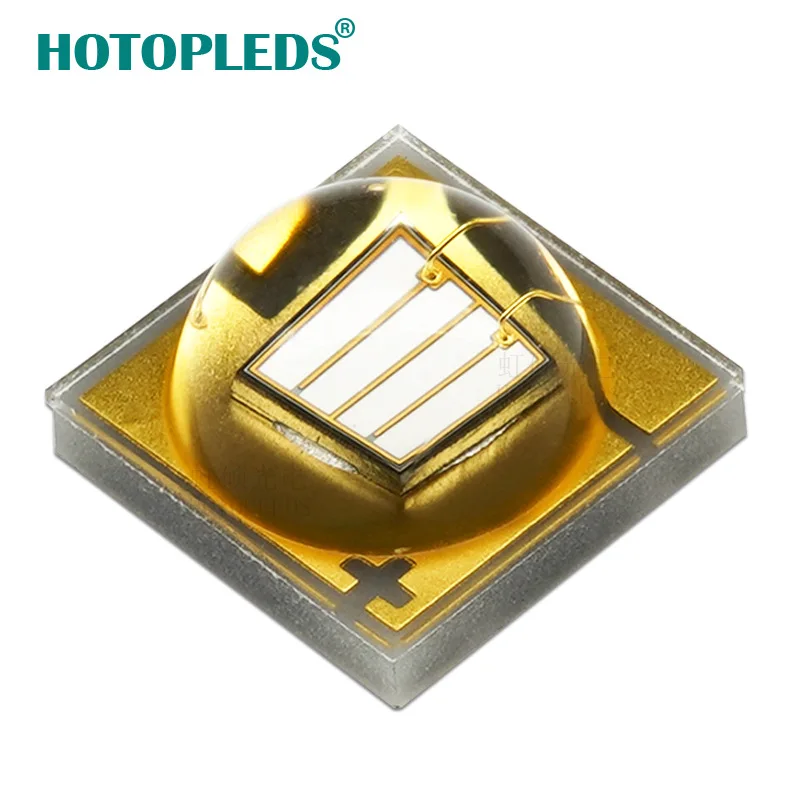 

390/395/400nm 3W Ceramic 3535 UV LED Chip, High Power UVA Bulb for Curing/Disinfection/Medical/Plants