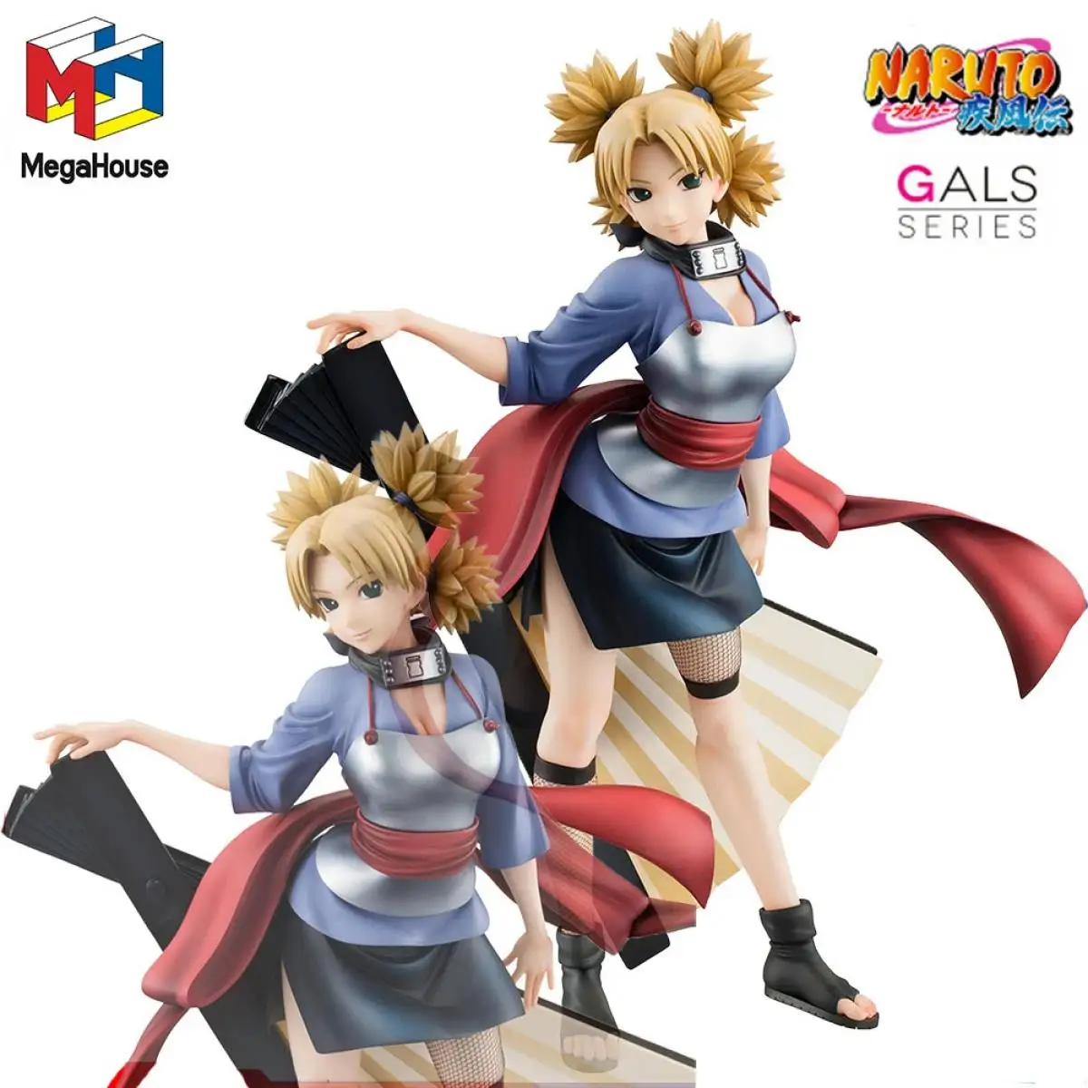 

100% оригинал, в наличии MegaHouse Naruto Gals Naruto Shippuuden Temari, коллекция аниме-фигурок, модель, украшение, модель игрушки