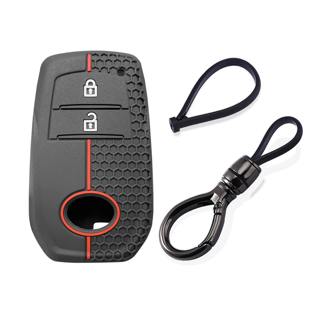 Car Key Cover For Toyota Hilux 2024 Yaris Corolla 2023 Rav4 2021 CHR Revo Auris Innova Highlander Venza Fortune Key Holder