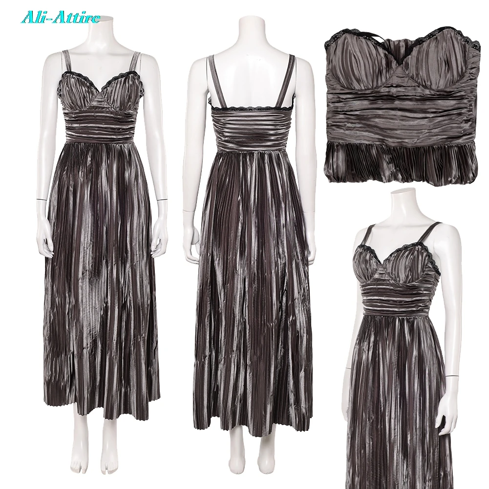 

Фильм 2025, теперь ты видишьешь меня, косплей, Henley Reeves, серое платье, одежда, женская вечерние маскировка, костюм для ролевых игр, костюмы на Хэллоуин