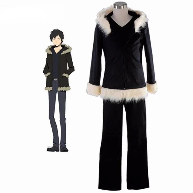 

New Fashion Costume Durarara Orihaha Izaya Cosplay Costume For Halloween Men Costume