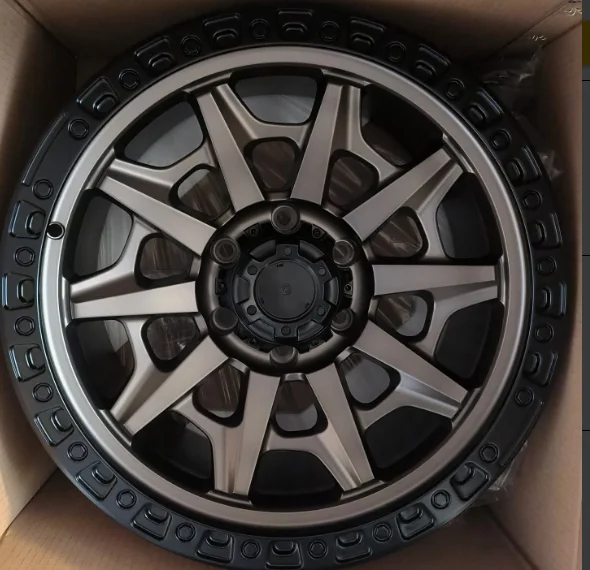 16 Inch Car Alloy Wheel Rims 5x112 5x114.3 5x120 Black Machined Face Multi Spoke Racing Aftermarket Rims For Audi BMW Toyota
