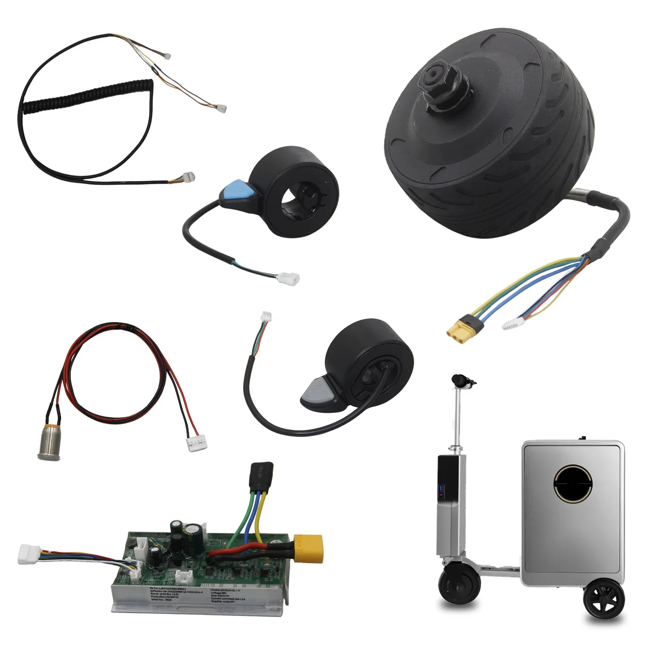 

Electric Trunk Motor Electric Control Set Turn Handle Forward and Backward Brake Control