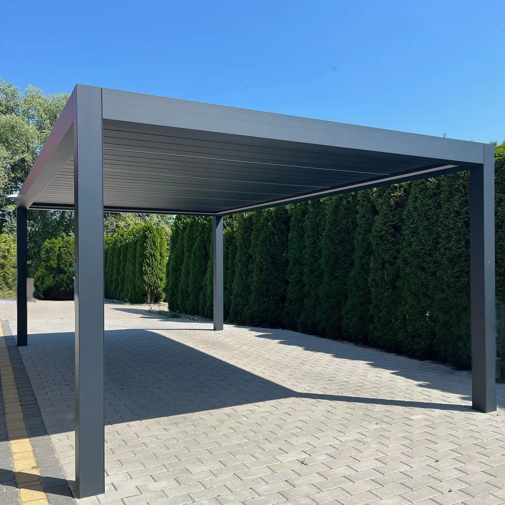 Polycarbonate Carport Any Size Custom Aluminum Awning Patio Cover Canopy Heavy Duty Outdoor Shelter Waterproof Rain Shade Garage