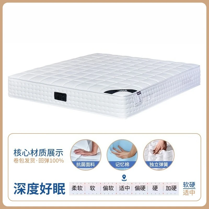 Compressione, materasso, casa, camera da letto, bambini, hotel, molle indipendenti, cotone memory, lattice