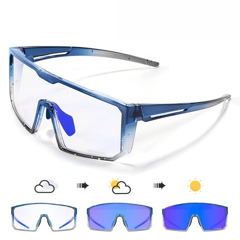 Cycling color-changing sunglasses, outdoor sports mountaineering windshields