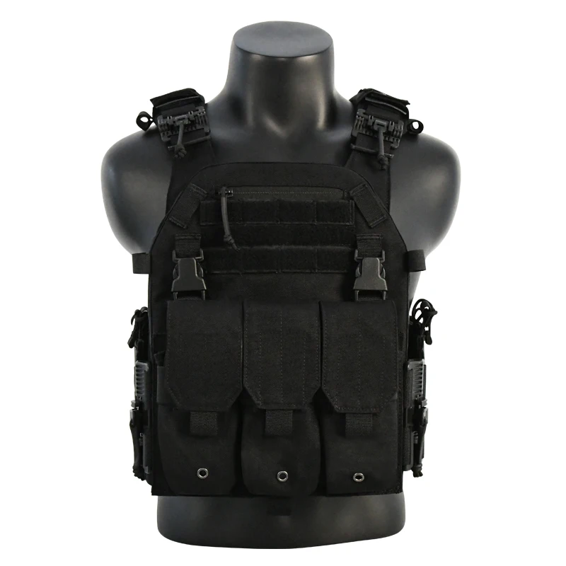 EMERSONGEARS 1000D Nylon Fabric Quick Releaseable  6094K tactical vest with Triple magazine pouch