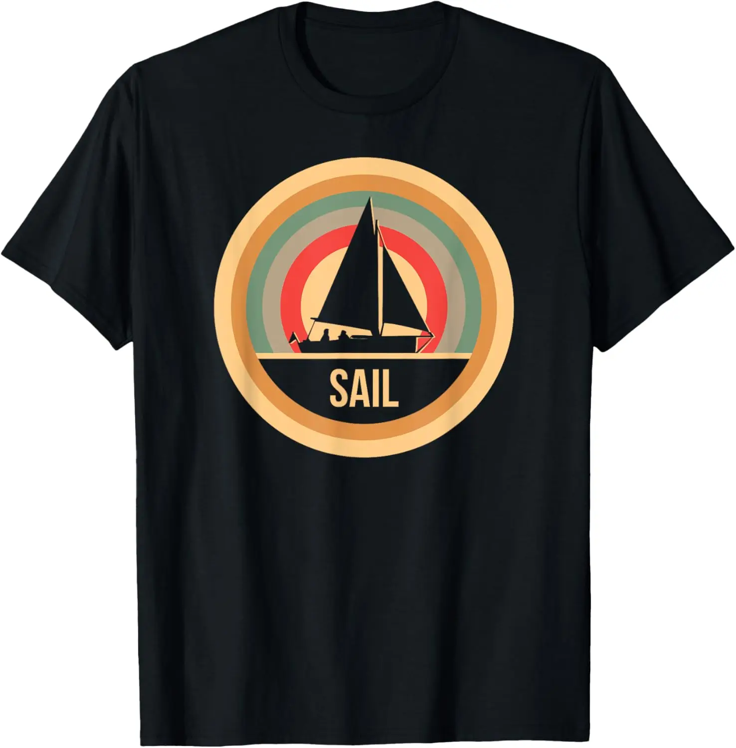 

Retro Vintage Sailing T-Shirt for sailors