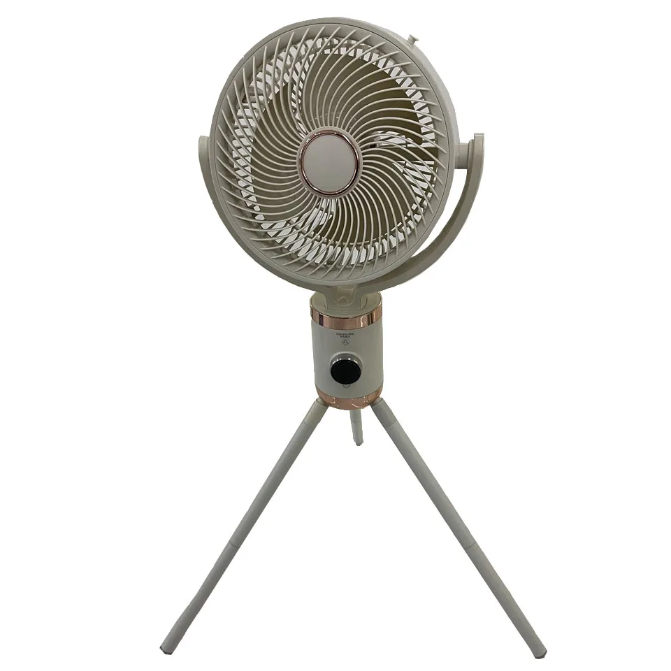 Factory Sale Portable USB Fans  for Camping 12V DC Electric Rechargeable Flexible Outdoor Tripod Fan Auto Ocsillation