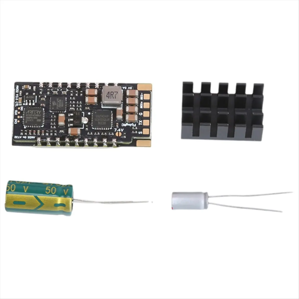 ^&*Summer sale- AM32 Brushless ESC V2.5 70A RC Drone ESC Onboard BEC for FPV Drone RC Model Car Parts,with Heat Sink Not Bonded