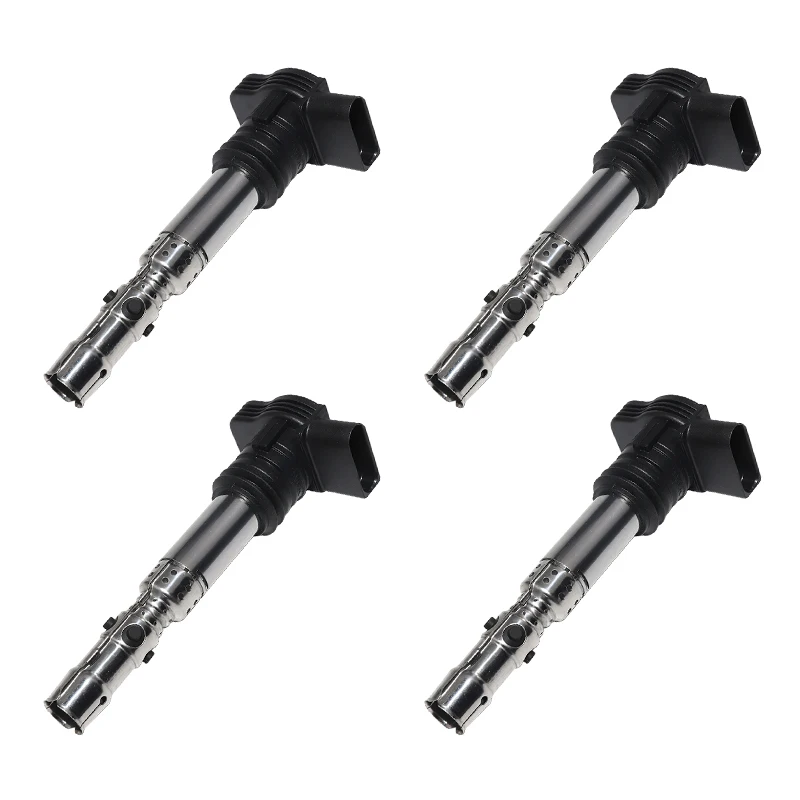 4/6Pcs UF411T 06A905115A Ignition Coils For VW BORA GOLF NEW BEETLE PASSAT AUDI A6 TT SEAT IBIZA LEON SKODA SUPERB 06A905115C