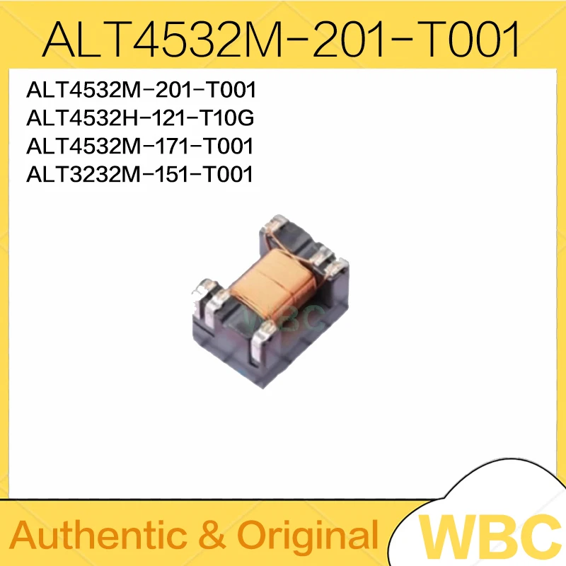 5Pcs/Lot ALT4532M-201-T001 ALT4532H-121-T10G ALT4532M-171-T001 ALT3232M-151-T001 Vehicle Pulse Signal Transformer 1812 Original
